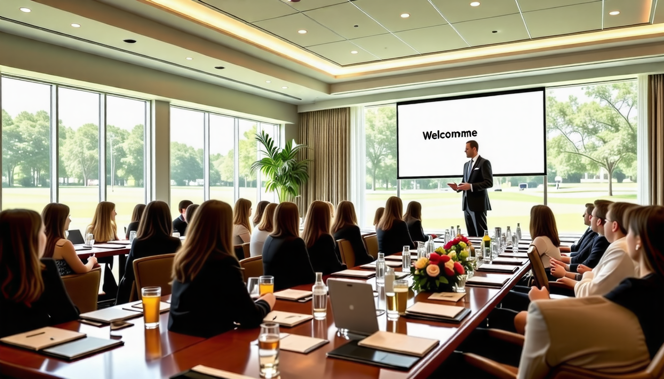 discover essential tips and strategies for successfully organizing a conference at a country club. from choosing the right venue to managing logistics and creating an engaging agenda, this guide covers everything you need to ensure your event is a success.